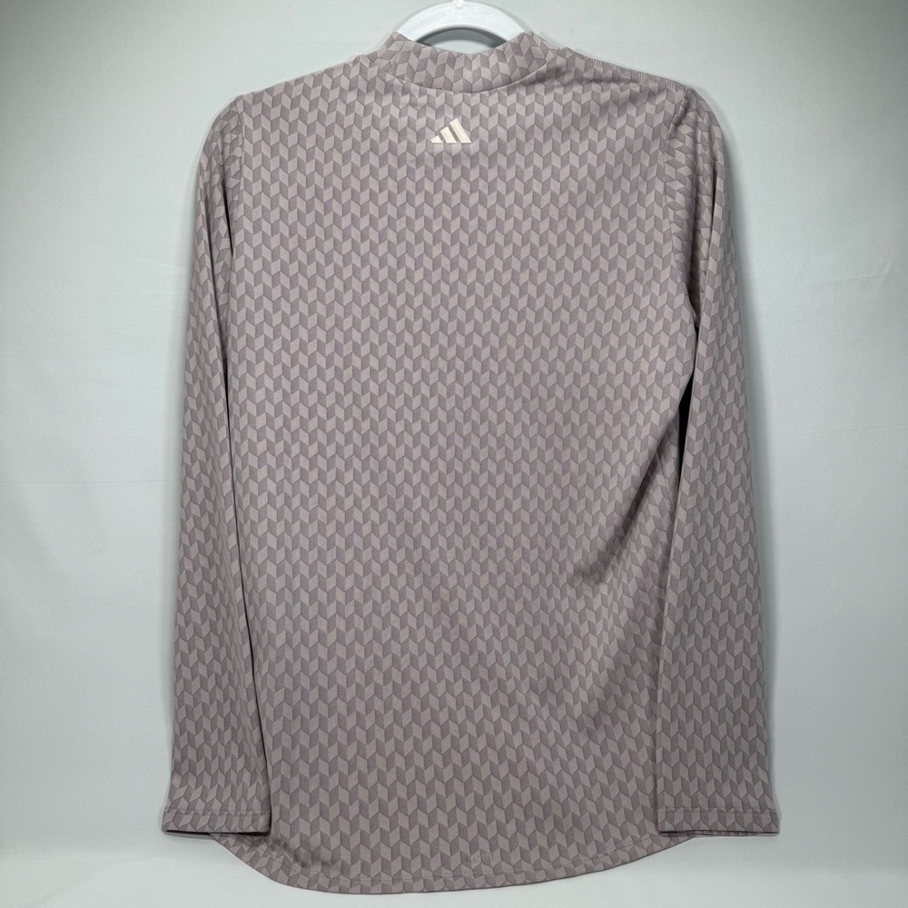 NWT New Adidas Women's Ultimate365 Tour Heat Rdy Medium M Mock Neck Polo Shirt - Picture 5 of 7